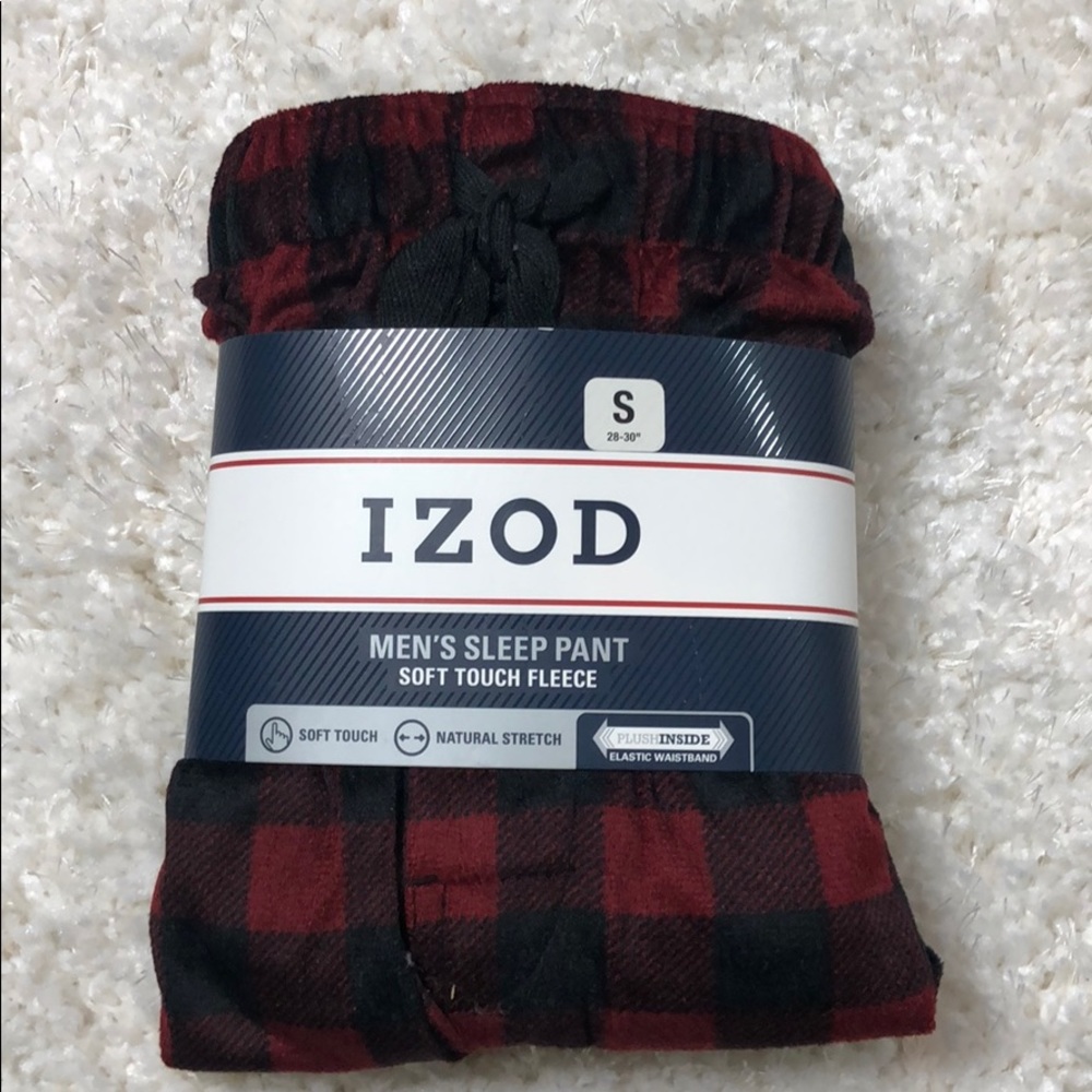 Izod Men’s sleep pant Soft touch fleece. NWT